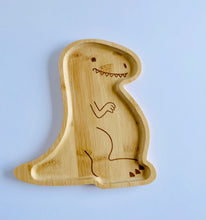 Load image into Gallery viewer, Bamboo T-Rex Plate
