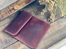 Load image into Gallery viewer, Personalised Luxury Leather RFID/ Faraday Key Pouch