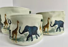 Load image into Gallery viewer, Set of 3 Safari Storage Baskets