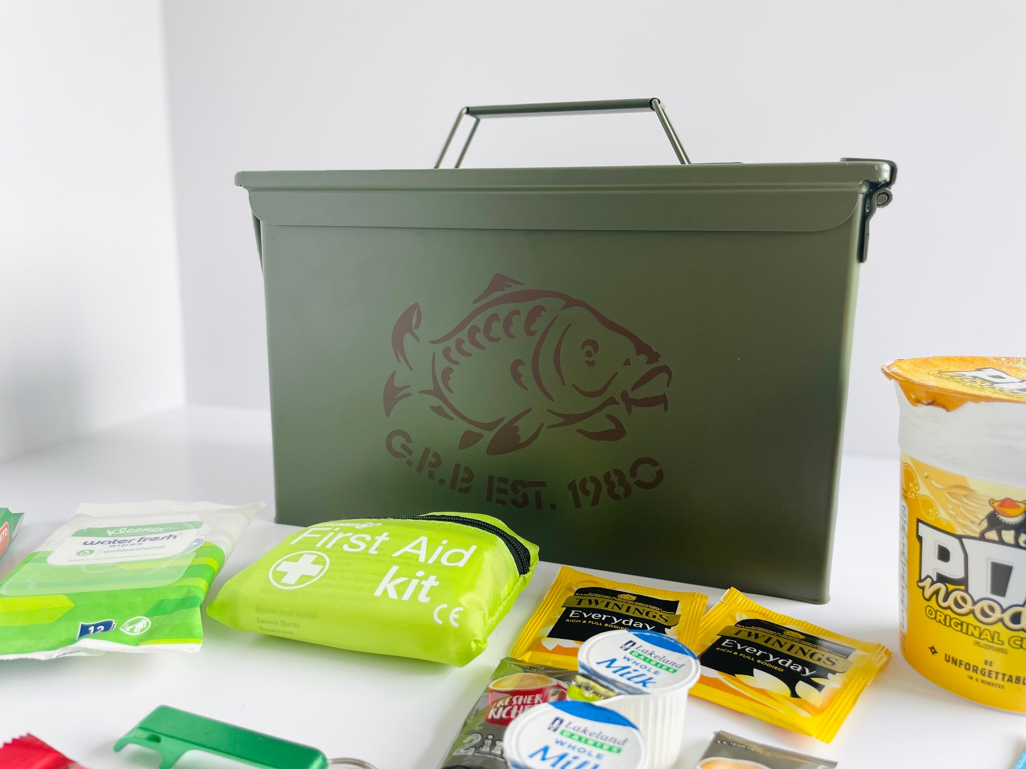 ammo box fishing Personalised Fishing Essentials Ammo Box – George And Brookes