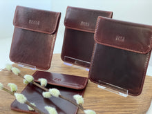 Load image into Gallery viewer, Personalised Luxury Leather RFID/ Faraday Key Pouch
