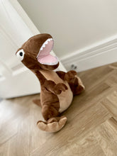 Load image into Gallery viewer, Dinosaur Doorstop - Brown
