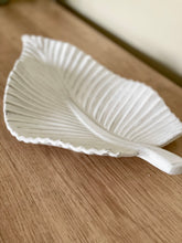 Load image into Gallery viewer, Antique White Leaf Tray
